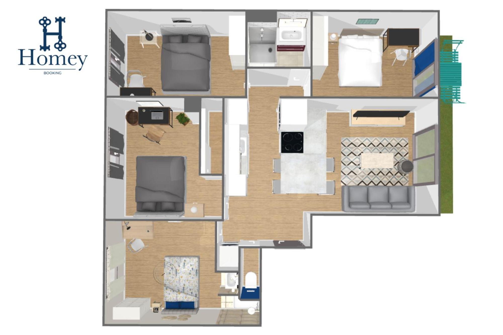 Homey La Coloc Du 40 - Colocation Haut De Gamme De 4 Chambres Uniques Et Privees - Proche Transports En Commun - Aux Portes De Geneve Аннемас Экстерьер фото